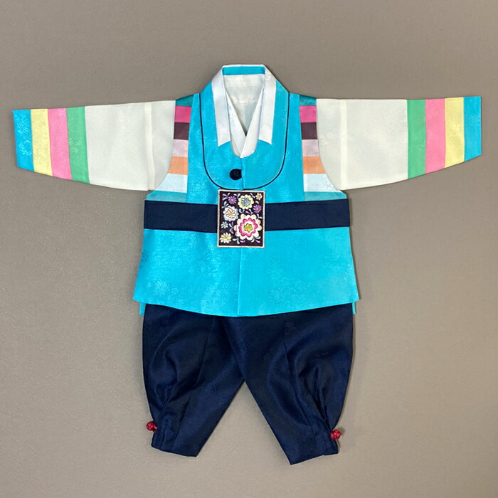 ■パジチョゴリ単品o ゴニ(身長76～80cm 1号サイズ) ■ ■目安年令100日-2才 ■bo1122-01-1