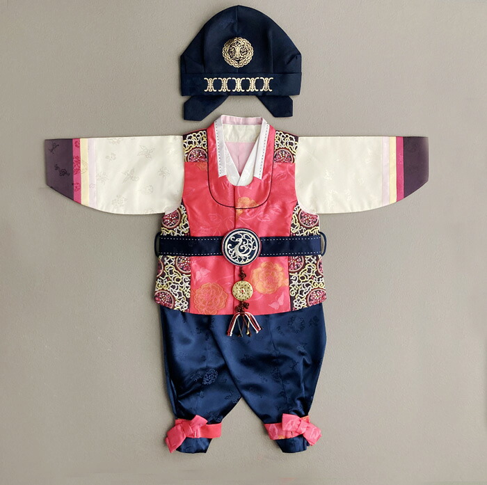 ■パジチョゴリ単品 ソンフ(身長75～85cm 1号サイズ) ■ ■目安年令1～2才 ■by1024-11-1