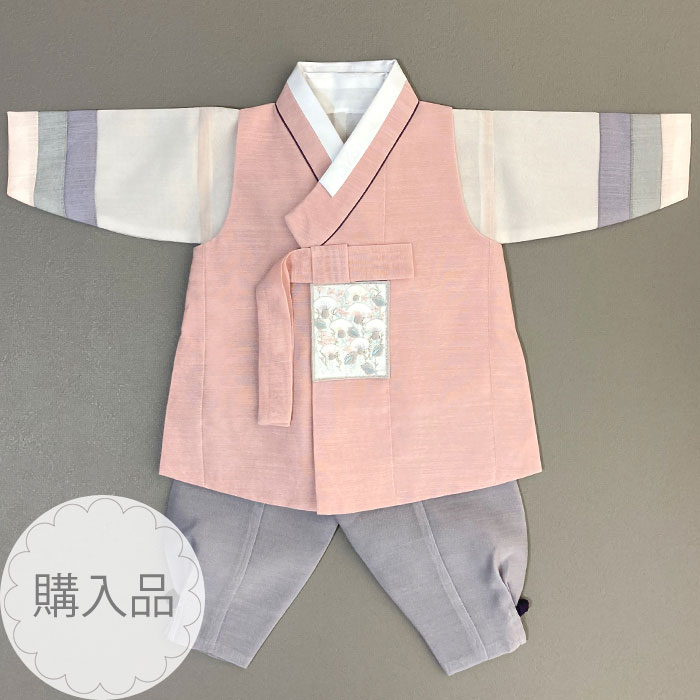 ■パジチョゴリ単品mジフン(身長66cm 100日サイズ)■目安年令100日～1才■bm100-1022-01｜チマチョゴリ韓服韓国雑貨Yumekobo