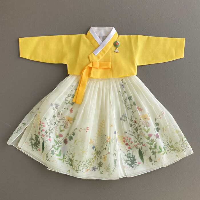 プリント柄のかわいい韓服チマチョゴリ ドレス 5号サイズ エンジェルシリーズ 目安年令3 5才 Sa Go0421 01 5 チマチョゴリ韓服韓国雑貨yumekobo チマチョゴリセットoユユ 身長99 104cm