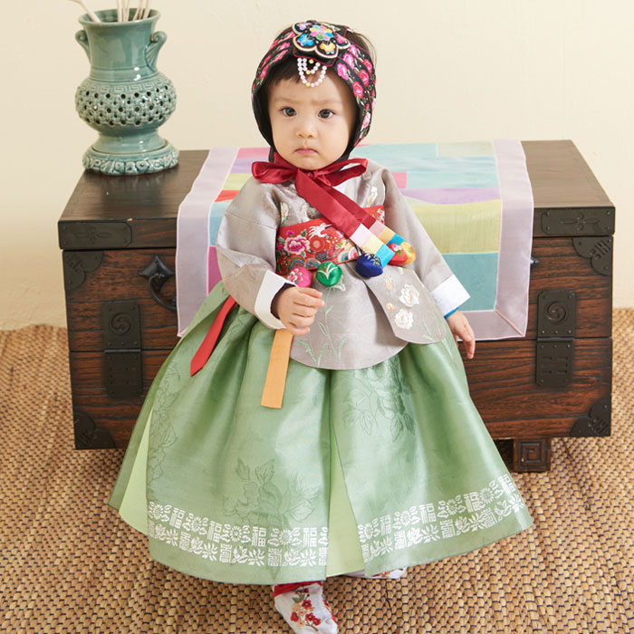 ■チマチョゴリセットy サンギ(身長75～85cm 1号サイズ) ■プリンセスシリーズ ■目安年令100日-2才 ■sa-gy0619-07-1