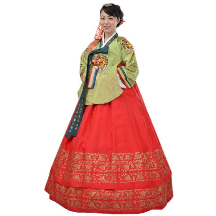 若い方にお似合い大人気新作タンウィ韓国チマチョゴリ韓服桃色レース 伝統の新婦色、美しい赤を纏って ・ ・ #パランセ #チョゴリ #手