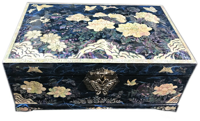 螺鈿の高級ジュエリーボックス 高級螺鈿宝石箱 青旬 Jewelrybox 23 S ギフト チマチョゴリ韓服韓国雑貨yumekobo螺鈿が際立つ華やかなデザインが素敵な宝石箱 螺鈿の高級ジュエリーボックス 高級螺鈿宝石箱 青旬 Jewelrybox 23 S ギフト チマチョゴリ韓服韓国雑貨yumekobo螺鈿が際立つ華やかなデザインが素敵な宝石箱