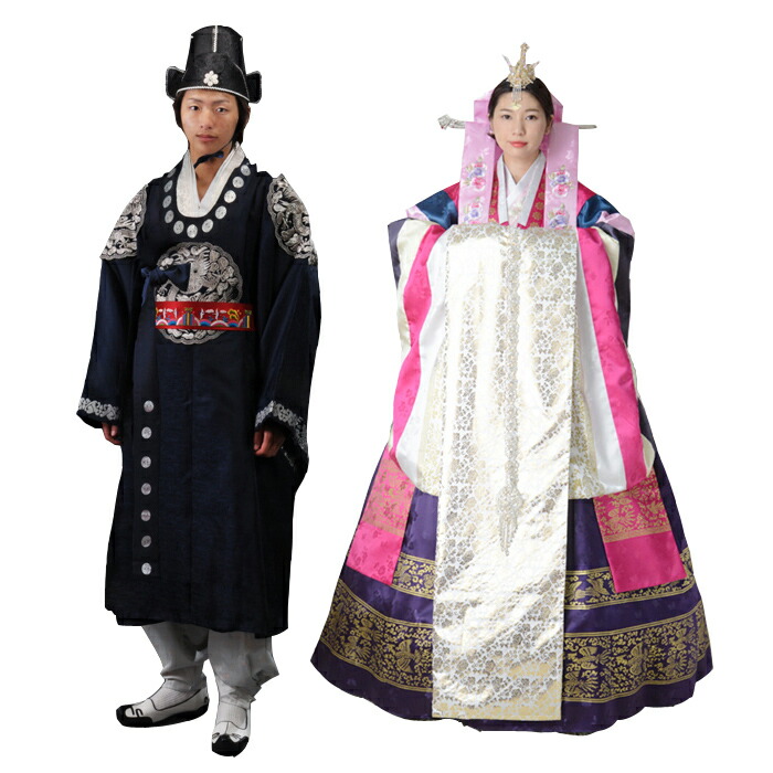 【レンタル】レンタルペア古典婚礼衣装-慶喜「キョンヒ」-kt26s133kc28-pe25pa13ch13-■koten-032【古典衣装】【ペアレンタル】｜チマチョゴリ韓服韓国雑貨Yumekobo