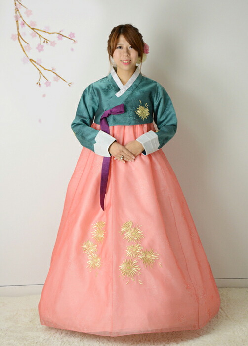 ♪お得チマチョゴリ16s77♪対応サイズ・身長+靴高さ160~163cm_バスト93~101cm■o-sok-2016-077-s【仕立済お得チョゴリ】【B90】【B100】【T160】【T170】|チマチョゴリ韓服韓国雑貨Yumekobo