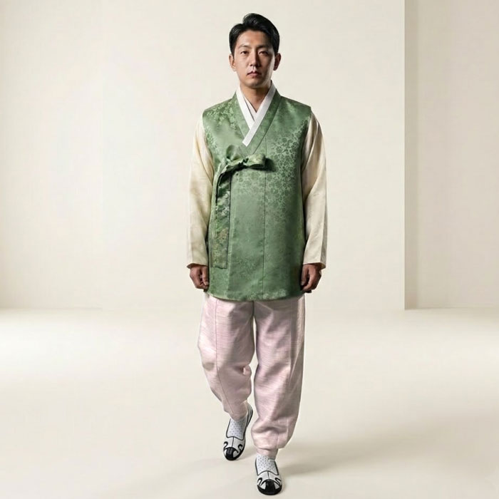 大売り出し10%【賃貸】pe31pa80ch31-成人男性シルクレンタルパジチョゴリ-相応う大いさM～LL■pe31pa80ch31