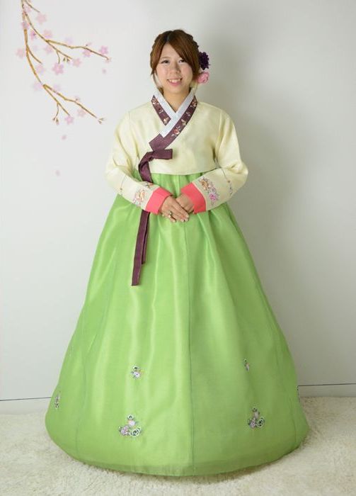 【レンタル】376_チマチョゴリレンタル韓服化繊_バスト94～104cm_身長+靴高さ169～172cm■o-rental-376-s■レンタル 結婚式 入学式 成人式 集い 卒業式 イベント かわいい 仮装 大人 女性 簡単 セット 高品質｜チマチョゴリ韓服韓国雑貨Yumekobo