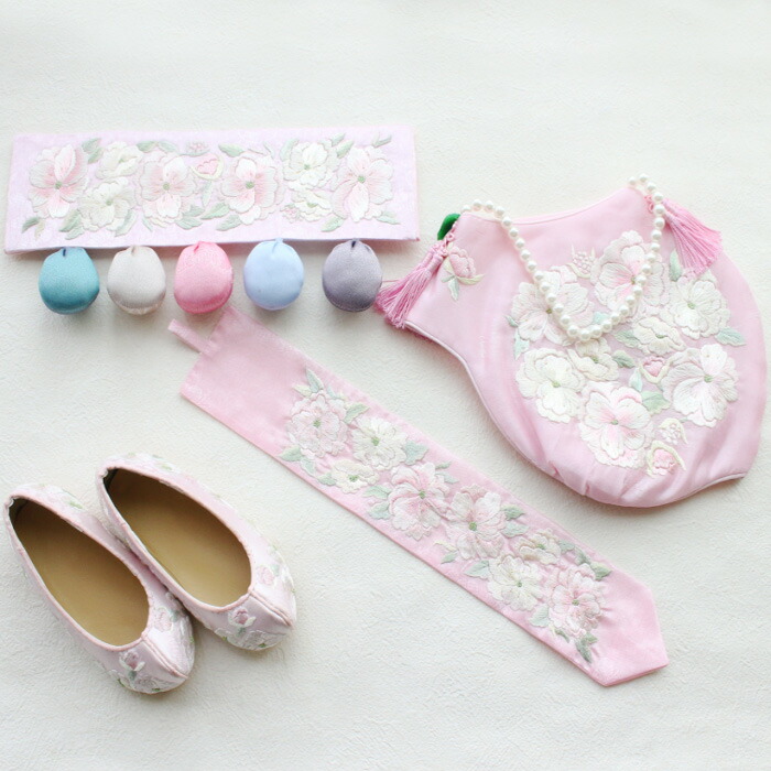 工場直送 韓国1歳のお誕生日用 刺繍祝い帯トルティ ピンク牡丹4点セット Toltiset 1 S ギフト 御百日祝 誕生祝 チマチョゴリ韓服韓国雑貨yumekobo 数量限定 特売 Tulipsgroup Nl