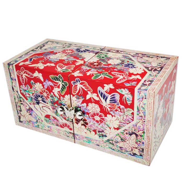 楽天市場】高級螺鈿の韓国カトラリーボックス・箸入れ□sujoire-1-s