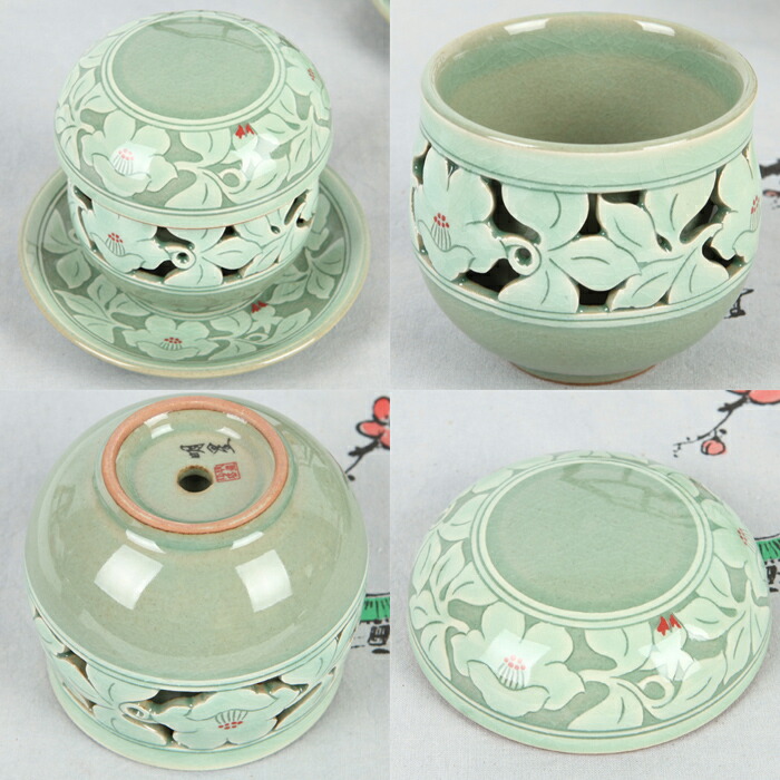 chogoriyumekoubou Rakuten Global Market Korea celadon tea set 2 8