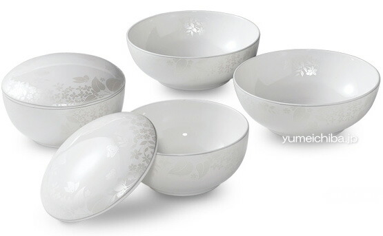 花と蝶 飯床器セット6ピース■pansan-7-s【食器】【食器セット】【かわいい】【蓋つき】【韓国】【キッチン雑貨】【セット】【プレゼント】【おしゃれ】｜チマチョゴリ韓服韓国雑貨Yumekobo
