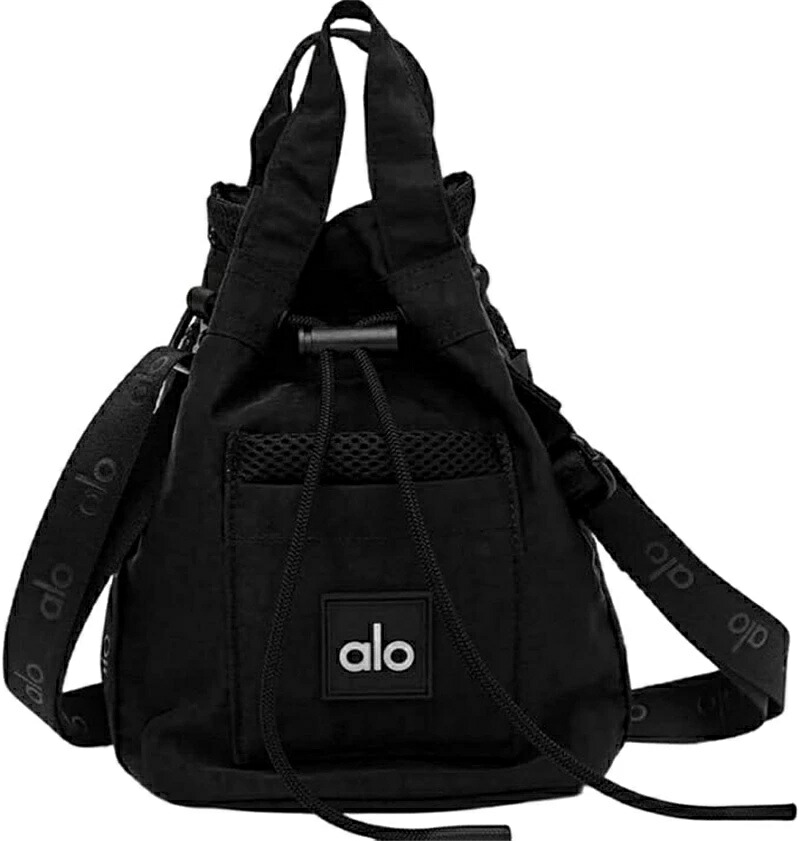 楽天市場】[Alo Yoga] ショルダーバッグ ポーチ ナイロン BK/BR