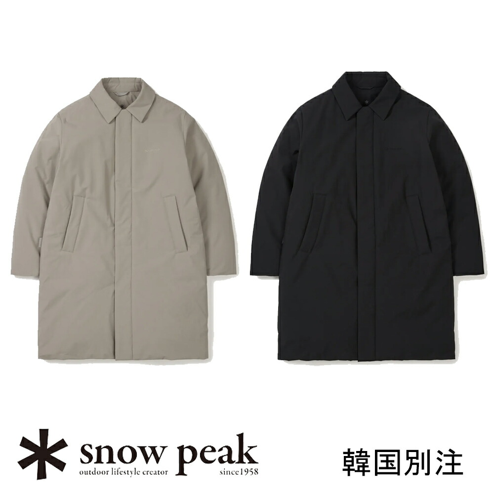 snow peak 韓国別注スノーピーク 2L ティータニックコミューター ダウンジャケットキャンプ アウトドア御召しもの スノーピーク 御召しもの韓国流行り物 運動競技御召しもの