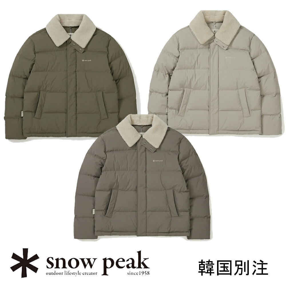 snow peak 韓国別注スノーピークカラ ブクルネック 甚だしい 落ちこむ 上衣 難民キャンプ アウトドアお召しもの スノーピーク お召しもの韓国流行り物 運動競技お召しもの