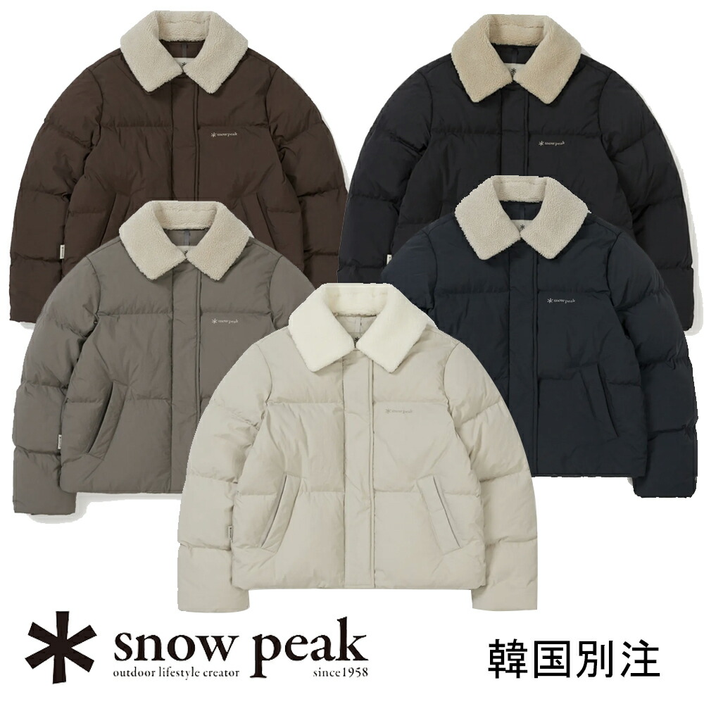 snow peak 韓国別注 スノーピーク お上さん 色合い ブクルネック 甚だしい 落ちこむ ジャケットキャンプ アウトドアお召しもの スノーピーク お召しもの韓国流行り物 運動競技お召しもの