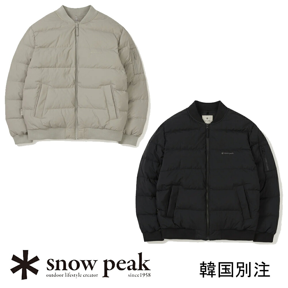 snow peak 韓国別注スノーピークランドエア ボン赤ちょうちん 落ちこむ 上衣 難民キャンプ アウトドアお召しもの スノーピーク お召しもの韓国流行り物 運動競技お召しもの