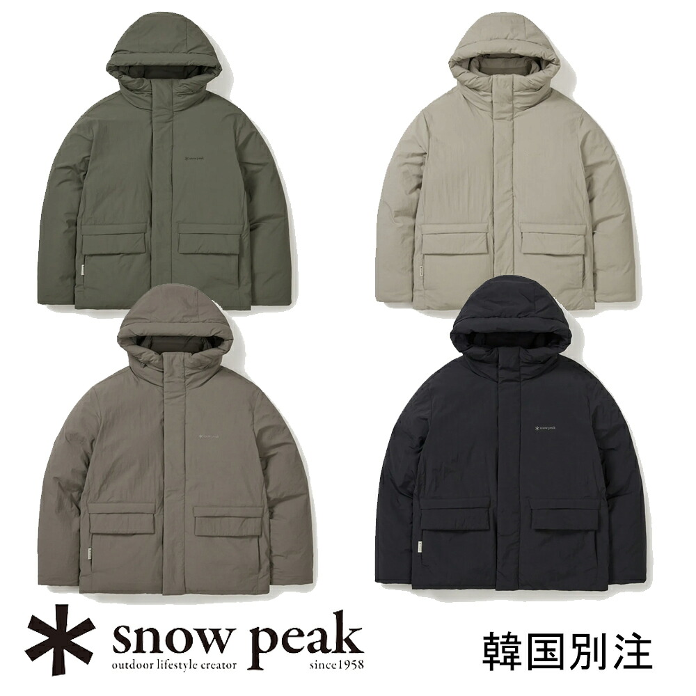 snow peak 韓国別注スノーピークシティキャンパー ボンネット 甚だしい ダウンジャケットキャンプ アウトドア御召しもの スノーピーク 御召しもの韓国流行り物 運動競技御召しもの