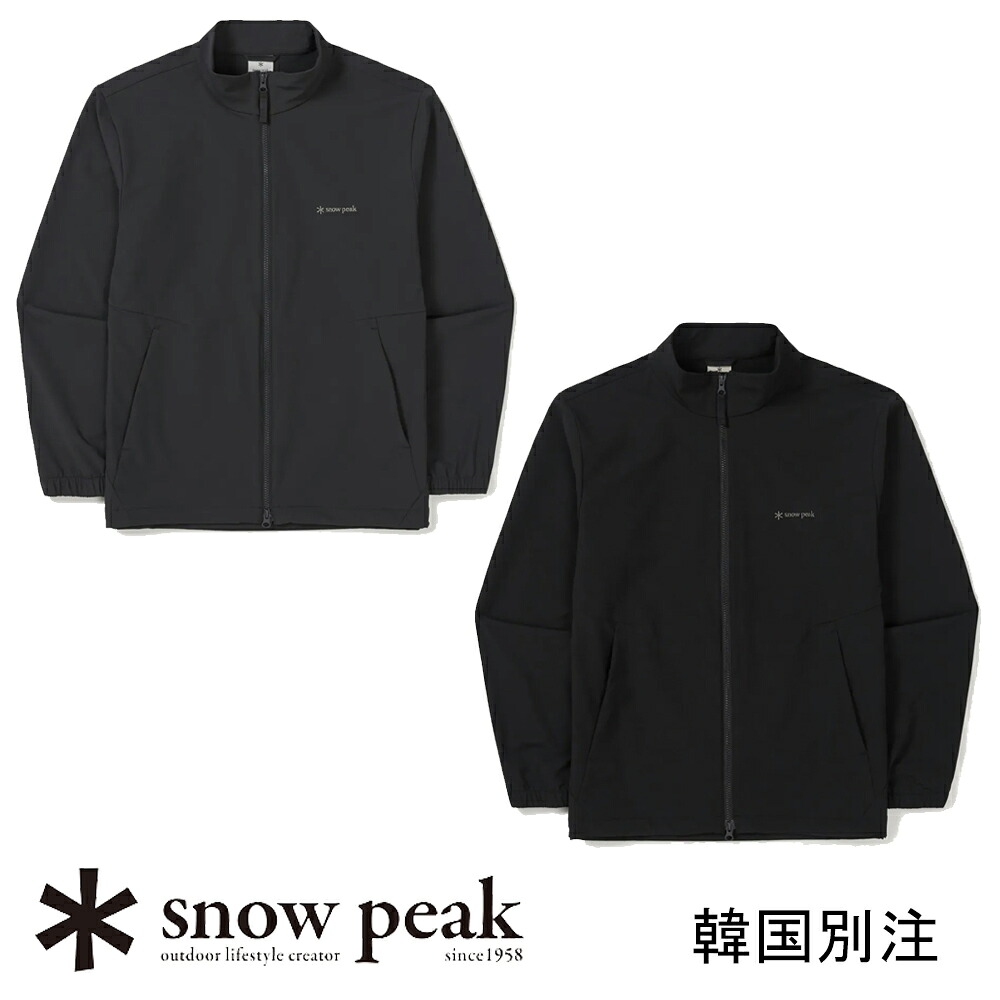 snow peak 韓国別注 スノーピーク クランドジャケット 軽さ 落ち込む ジャケットキャンプ アウトドア御召しもの スノーピーク 御召しもの韓国流行り物 運動競技御召しもの