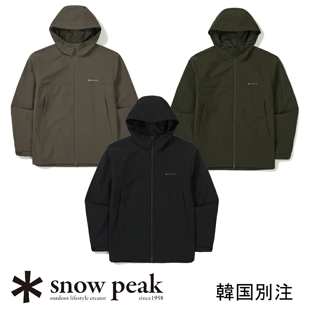 snow peak 韓国別注 スノーピーク 2L チタニック ウィンドブレーカー軽さ 落ち込む ジャケットキャンプ アウトドア御召しもの スノーピーク 御召しもの韓国流行り物 運動競技御召しもの