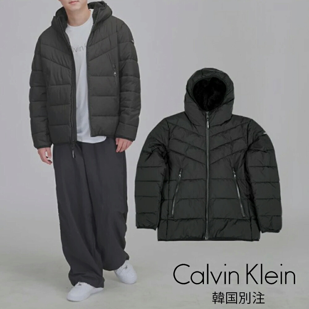 Calvin Klein カルバンクライン メンズ ソロナ 起毛 ボンネット 落ち込む 前掛け コマーシャル155201 韓国流行り物 デイリー第一義的