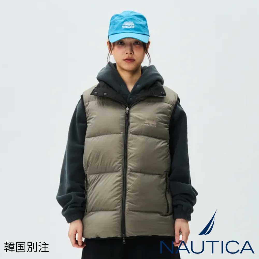 NAUTICA ノーティカ 韓国 別注 83 信号旗 リヴァーシブル レーシングヨット 落ち込む 限りない (2 colors)NDW1105 韓国流行り物 デイリー第一義的