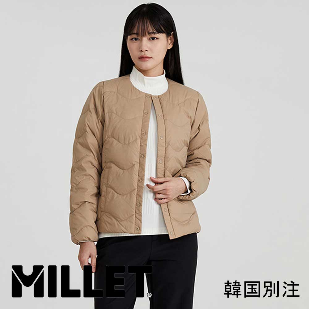 MILLET ミレー LD ボンネット ラウンドダウンジャケット_MLUWD656 韓国流行り物 第一義的 下穿き御召しもの