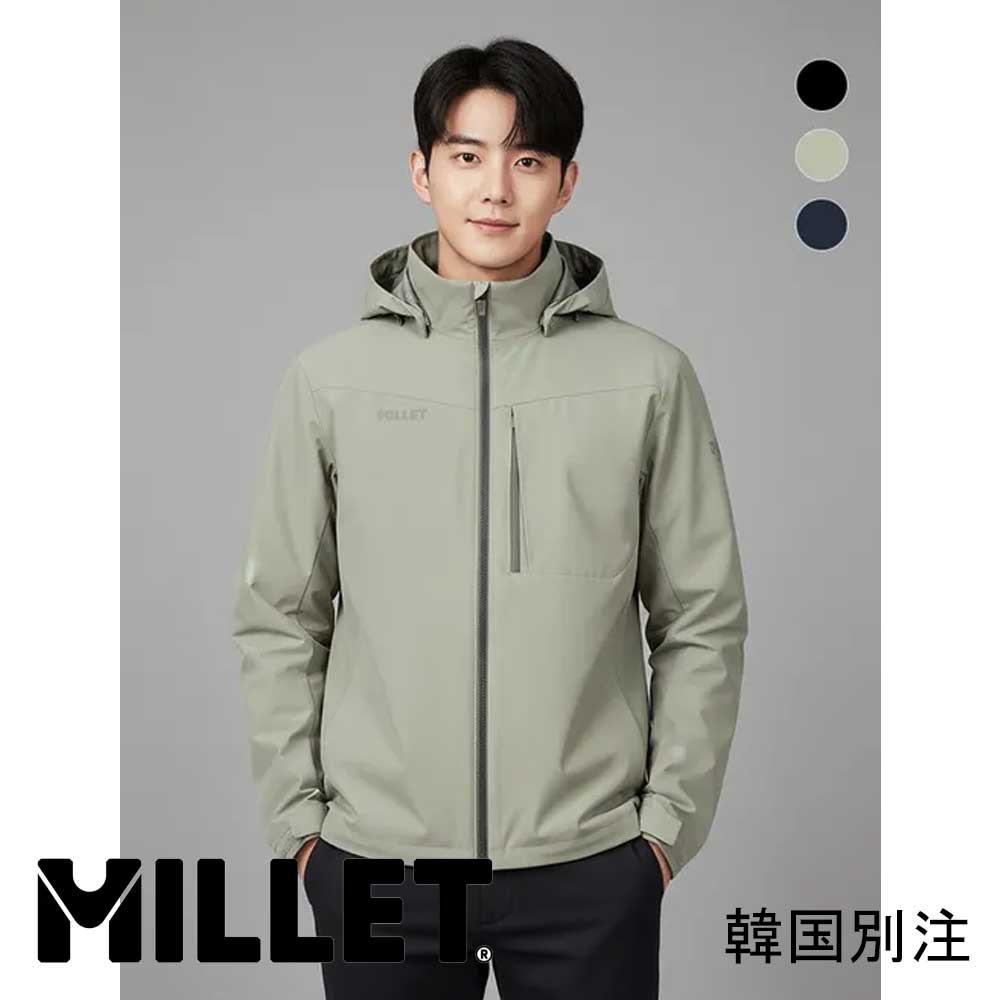 MILLET ミレー MILLET MEN 2 LAYER JKT_MCUSJ491 韓国流行り物 第一義的 肌付きお召しもの