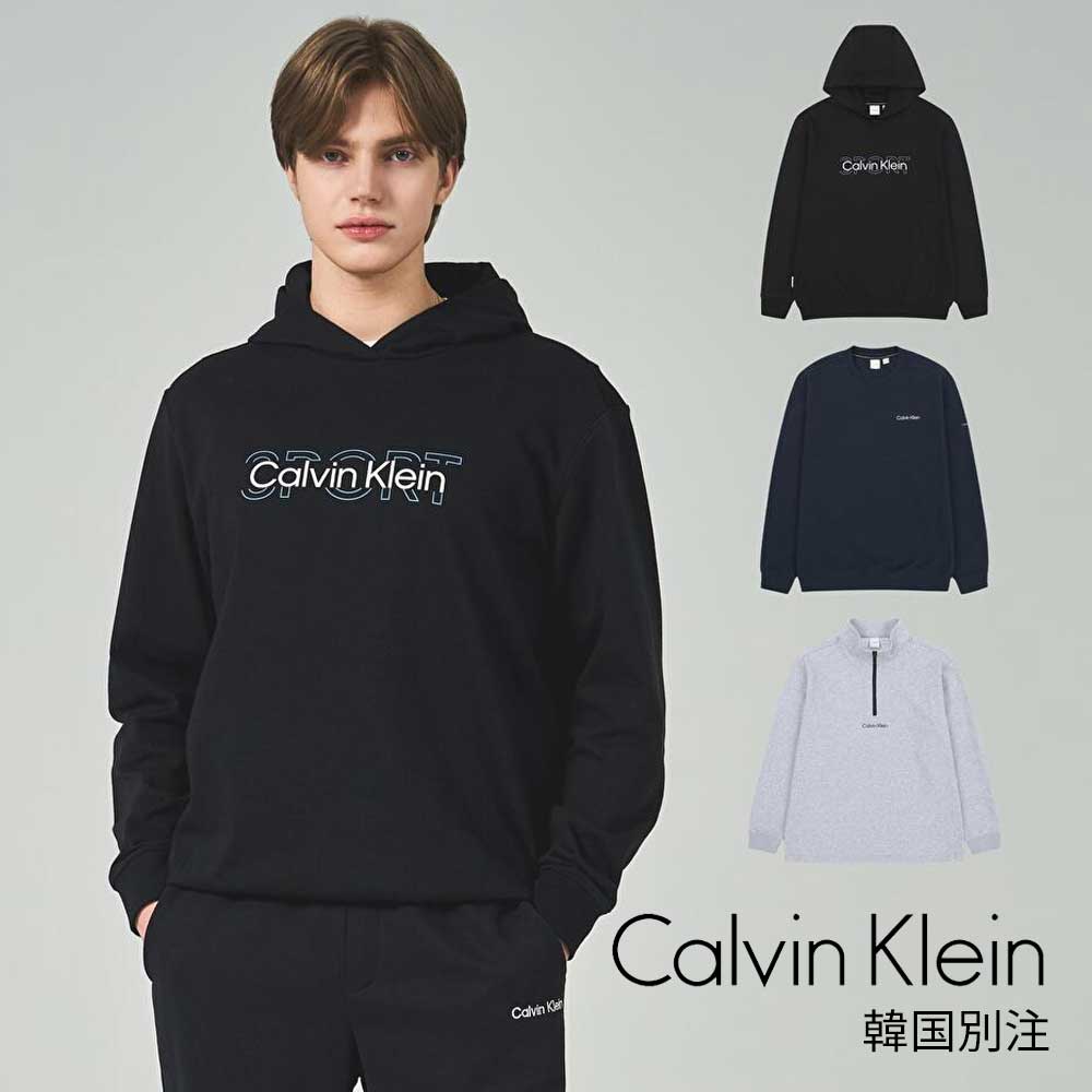 Calvin Klein カルバンクライン 運動競技 メンズ エッセンシャル トップス 3点仕かける CAMYKBQ0500 韓国流行り物 デイリー第一義的