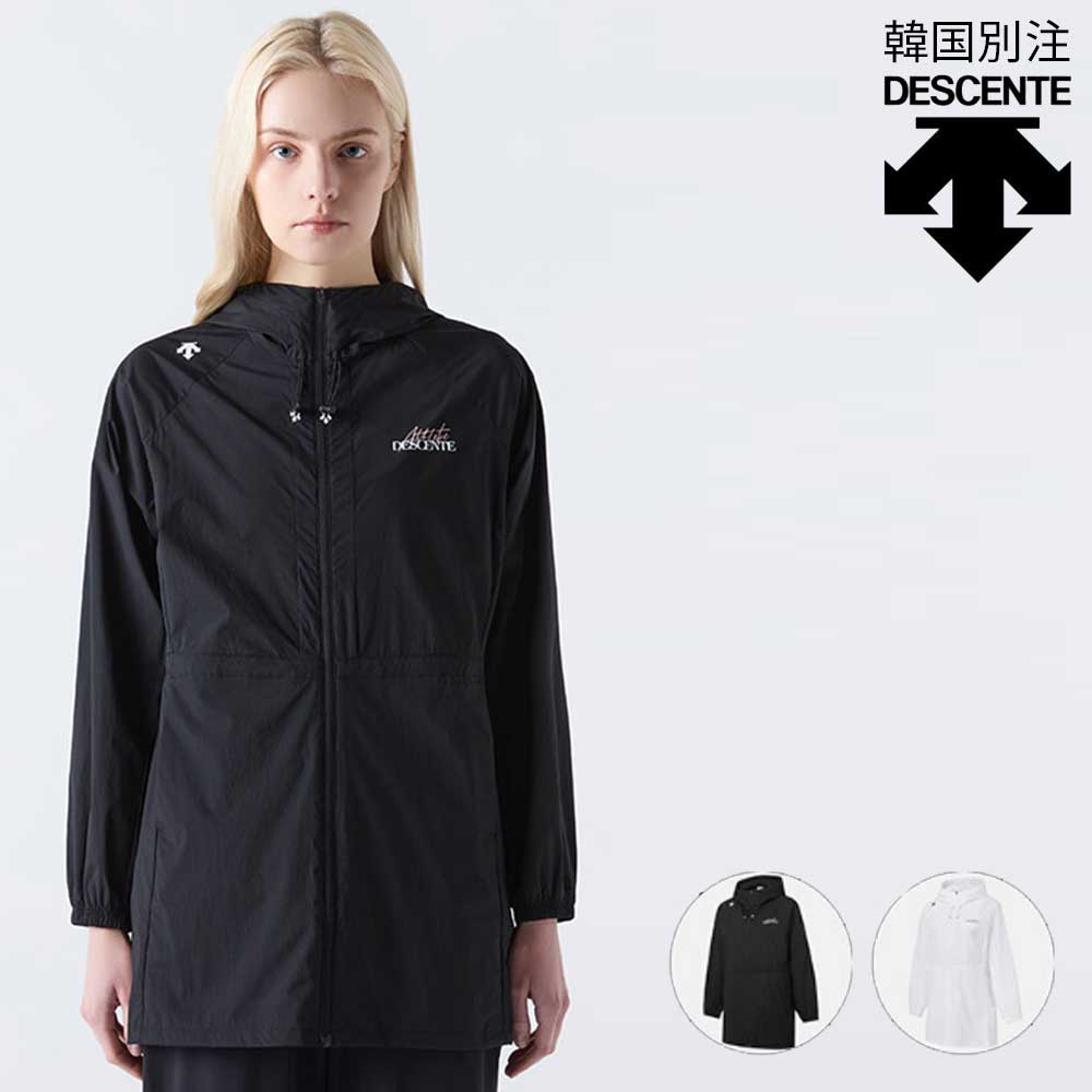 DESCENTE 韓国 別注 デサント ウーマンズ シア ロング 上衣 SQ122PWB32 韓国流行り物 第一義的 下穿き御召しもの