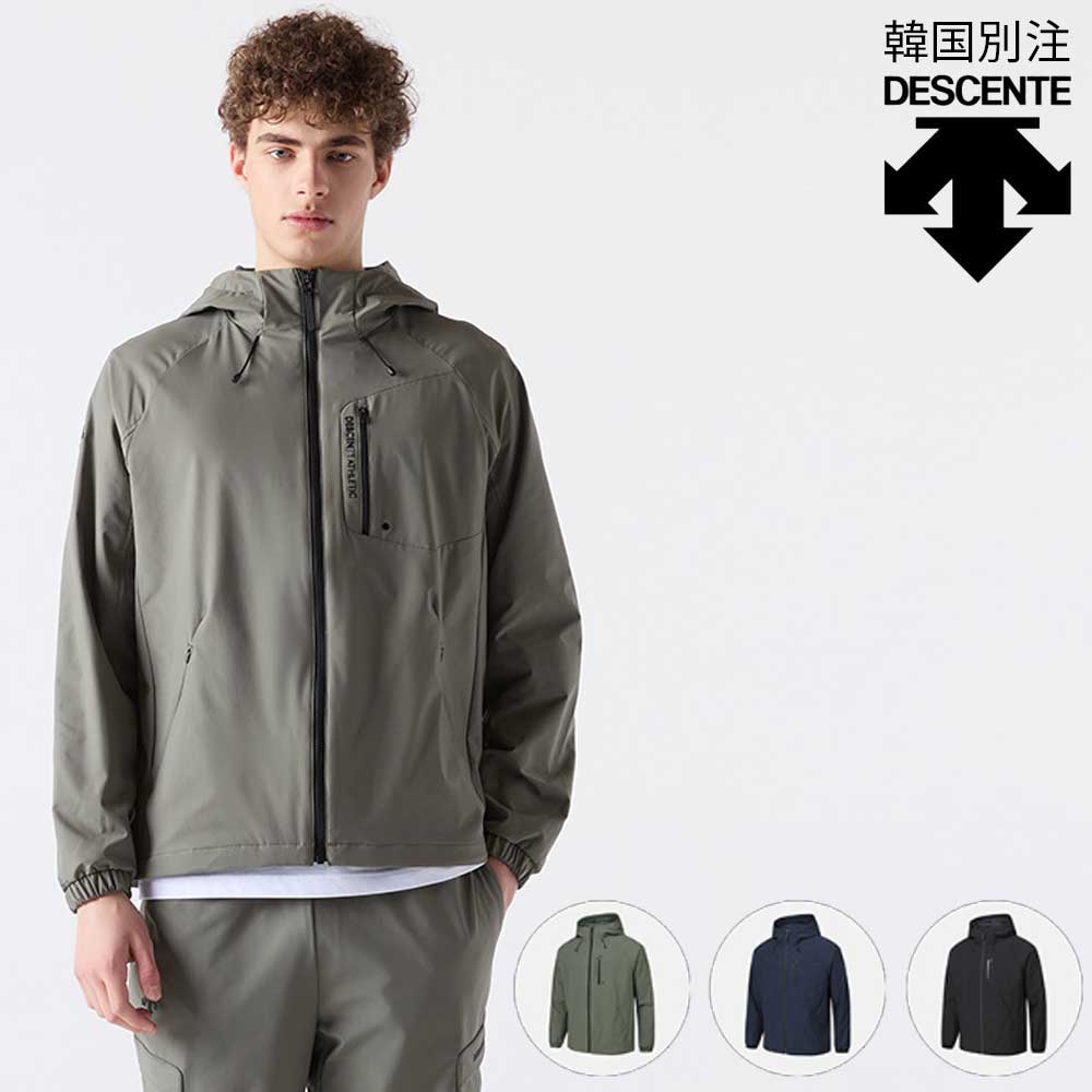 DESCENTE 韓国 別注 デサント 形づくる ボンネット裏地付き添い人上衣 SQ123TWT22 韓国流行り物 第一義的 下穿き御召しもの
