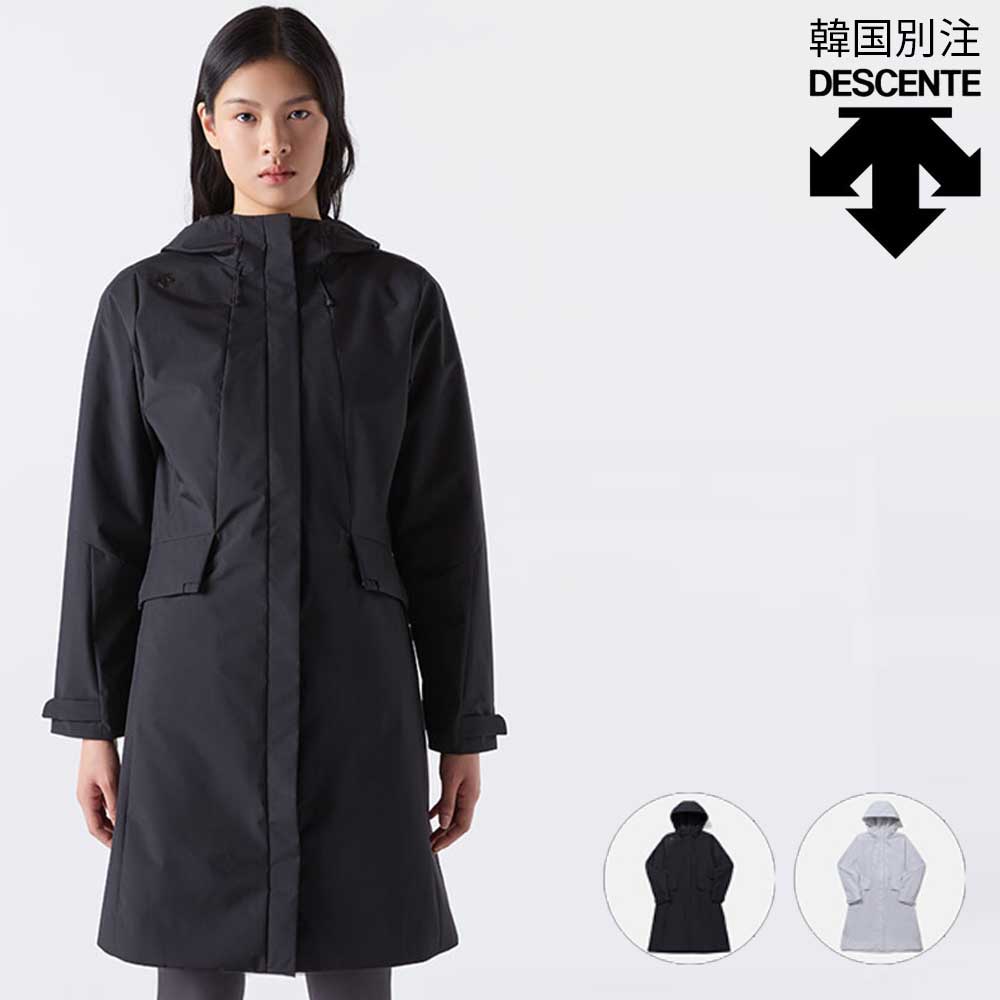DESCENTE 韓国 別注 デサント ウィメンズ デュアル栗鼠 裏地付き添い人上衣 SQ122DJK22 韓国流行り物 第一義的 下穿き御召しもの