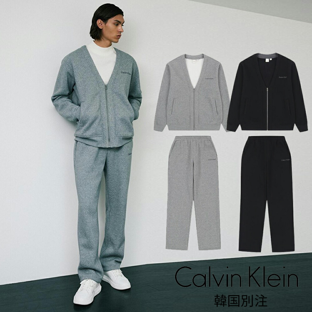 Calvin Klein カルバンクライン 運動競技 メンズ ジレー セットアップ 2点書き割り 韓国流行り物 デイリー第一義的