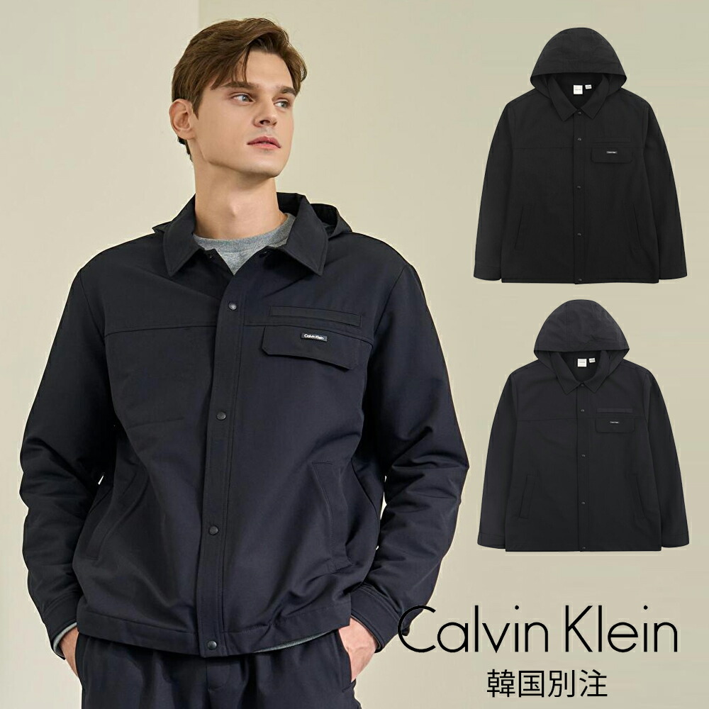 Calvin Klein カルバンクライン 運動競技 メンズ シャー毛布 セットアップ プルオーバー 上衣 韓国流行り物 デイリー第一義的