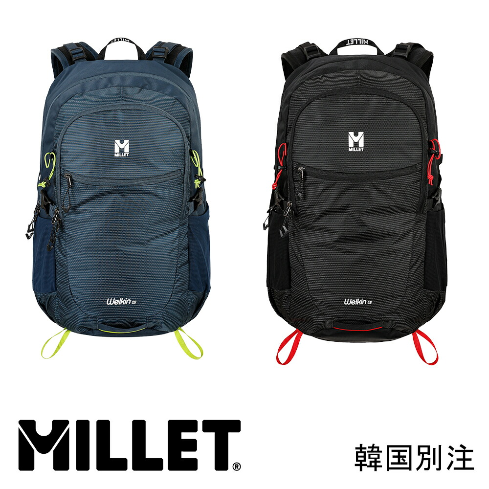 MILLET ミレー ウェルキン 28_MXUSK905 28L 山登り御徒面子 うしろ側風呂敷き包み アウトドア御徒面子 韓国流行り物 第一義的 下穿き御召しもの