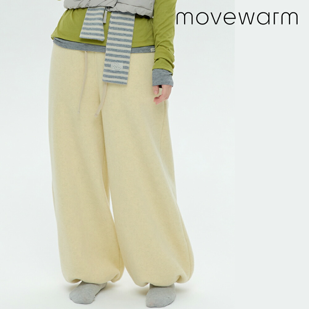 韓国ファッション トレンド movewarm ムーブウォーム Soft Fleece Pants- 5Colors ソフトフリースパンツ-5色 ヨガ ヨガウェア ピラティス 普段着｜MINI MAX