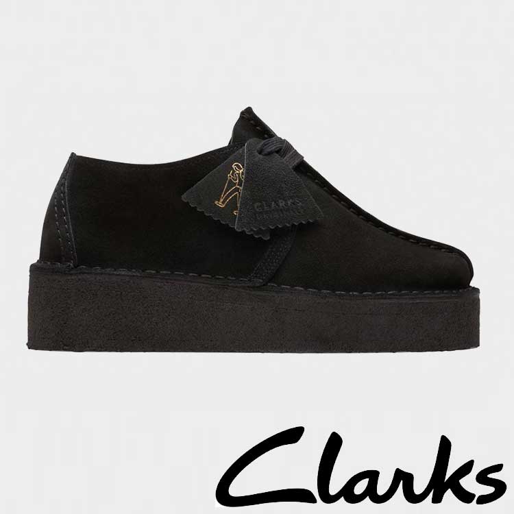Clarks 韓国別注 クラークス レディース デザート トラック ウェッジスニーカー 26174019 スニーカー ブーツ カジュアルシューズ ローカットスニーカー 韓国ファッション デイリールック|MINI MAX