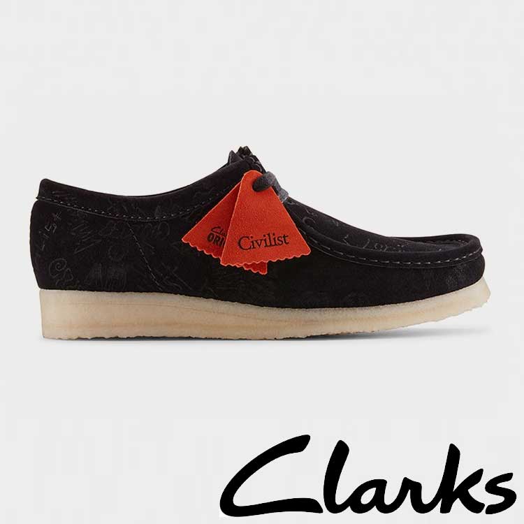 Clarks 韓国別注 クラークス 男女共用シビリスト ワラビーウェルト靴 26177775 スニーカー ブーツ カジュアルシューズ ローカットスニーカー 韓国ファッション デイリールック|MINI MAX