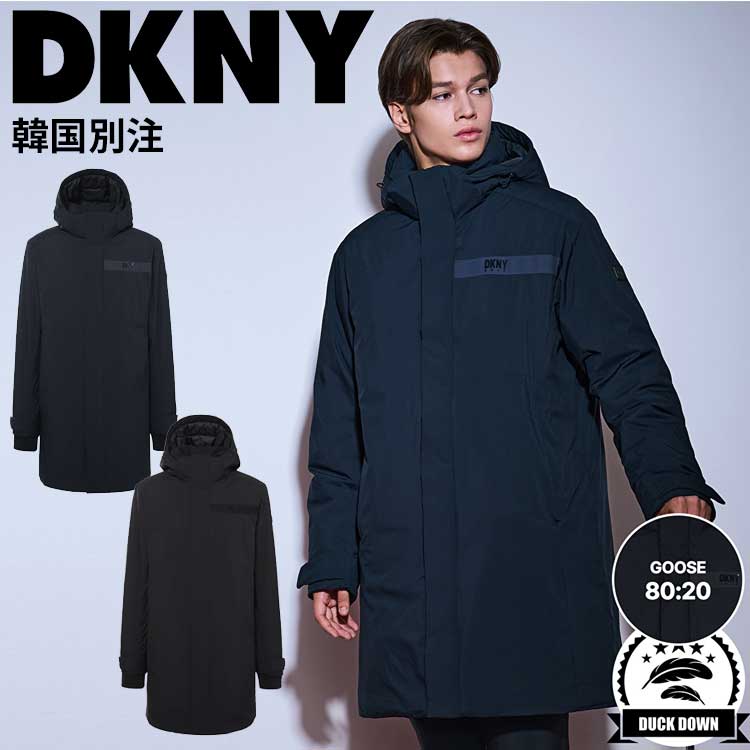 DKNY 韓国別注 ゴルフ メンズ ダウンプルーフ グースダウン ダウン ダウンジャケット ダウンコート 韓国ファッション スポーツウェア ゴルフウェア｜MINI MAX