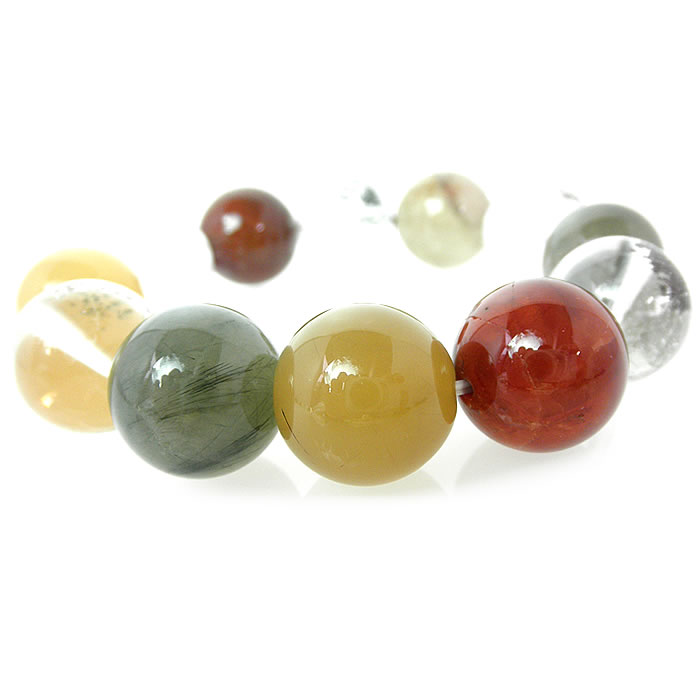 楽天市場】天然石 ルチルクォーツ カラールチルクォーツ 福禄寿