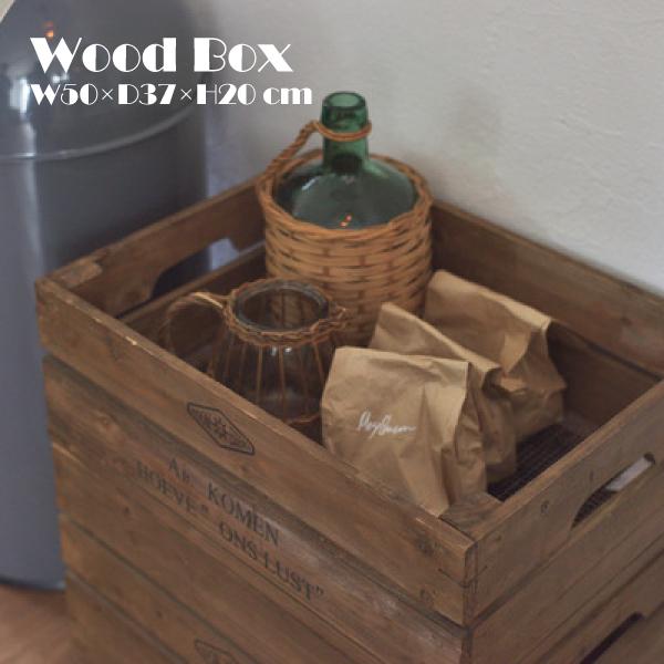 楽天市場】ウッドボックス 木箱 キャベツボックス 定番 ガーデン