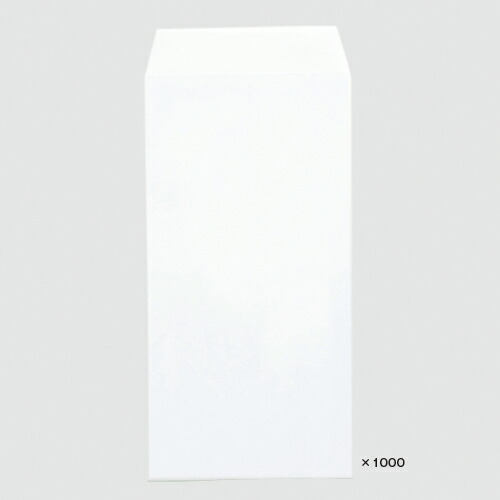 寿堂　長３特白ケント　８０ｇ　サイド貼　〒枠無　08417　縦２３５×横１２０mm　1000枚