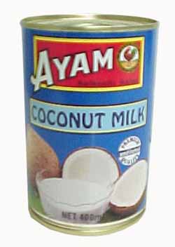 【業務用】GABAN　AYAM　ココナッツミルクCoconut Milk４号缶　４００MＬ