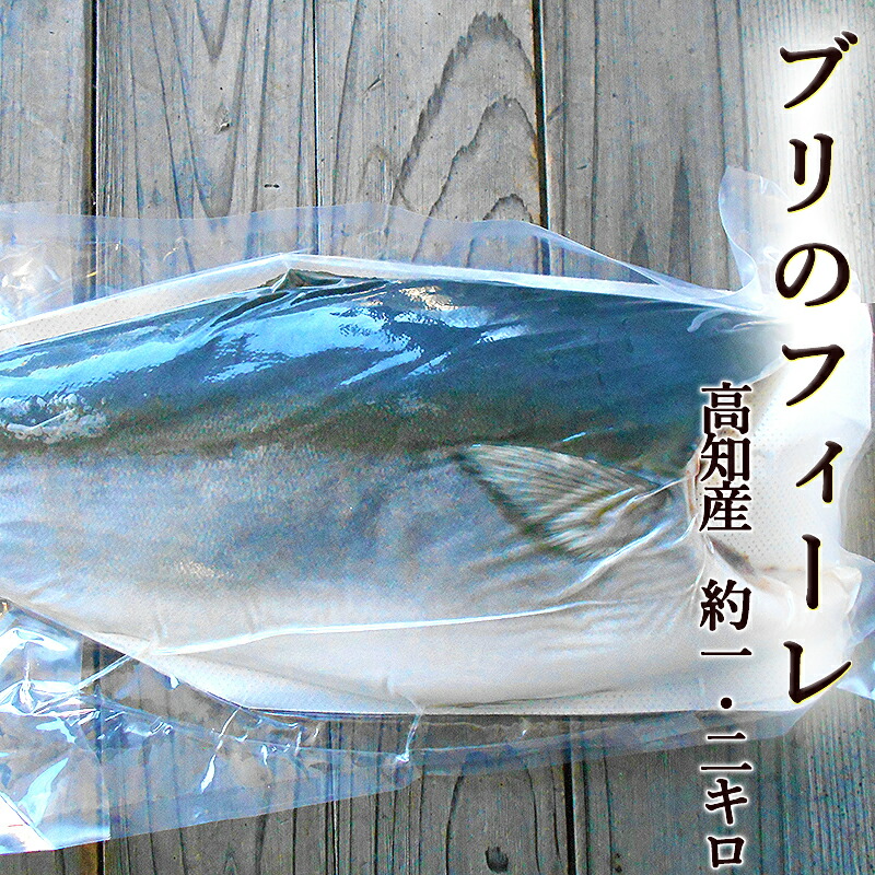 ブリ フィーレ 約1.2kg 送料無料 高知産 養殖 フィレ 新鮮ブリ ぶり大根 照り焼き 幽庵焼き ムニエル しゃぶしゃぶ 吸い物 お取り寄せ ブリ フィレ 業務用 飲食店向け