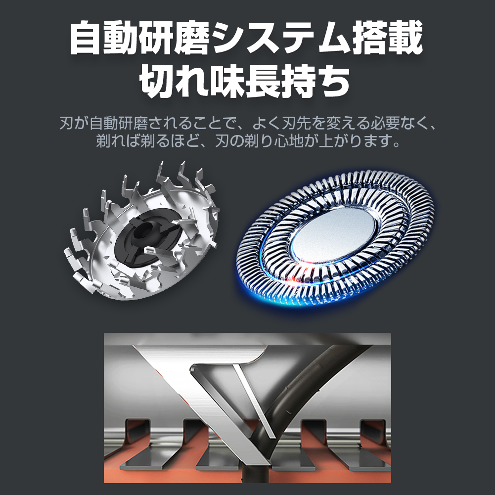 好評にて期間延長】 メンズシェーバー 電気シェーバー 電気カミソリ 髭剃り 深剃り 電気かみそり 電気剃刀 お風呂ソリ ひげそり ヒゲソリ 顔 男性 丸洗い可能  回転刃 回転式 IPX7防水 自動研磨機能 ロック機能 USB充電式 海外旅行 出張 携帯便利 プレゼント 2年間メーカー ...