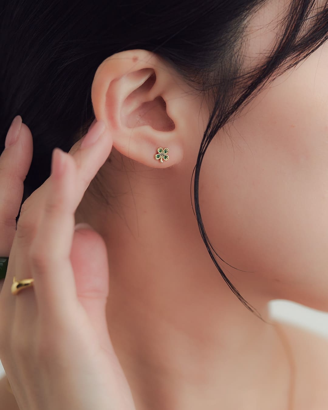 楽天市場】シルバー925 クローバーピアス レディース 可愛い スタッド