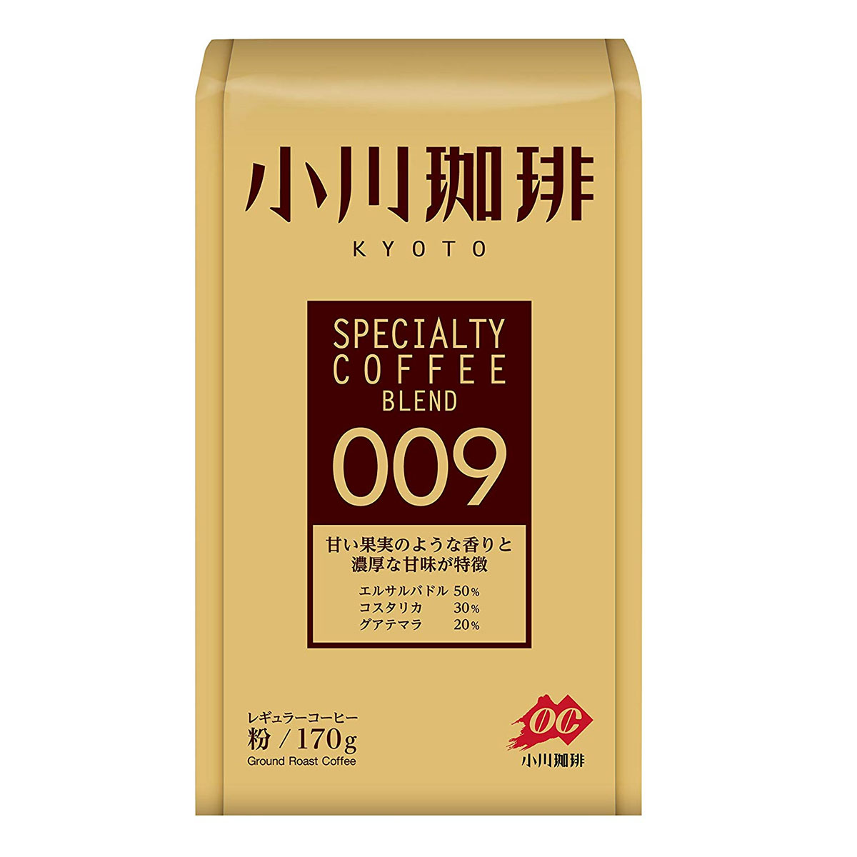 【楽天市場】小川珈琲 スペシャルティコーヒー粉 009 170g 1袋 レギュラーコーヒー【メール便ポスト投函】【全国送料無料】：お得に選べるフードショップ