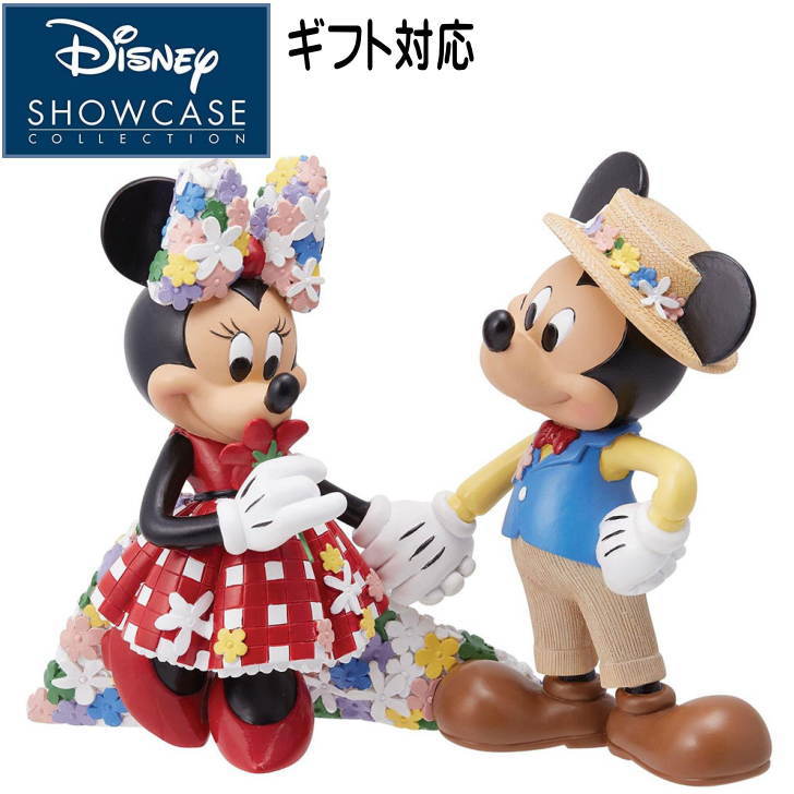 Disney - TDL ミッキー&amp;ミニー　フィギュアリン・フィギュア・置物　ブックスタンド Disney - TDL ミッキー&ミニー フィギュアリン・フィギュア
