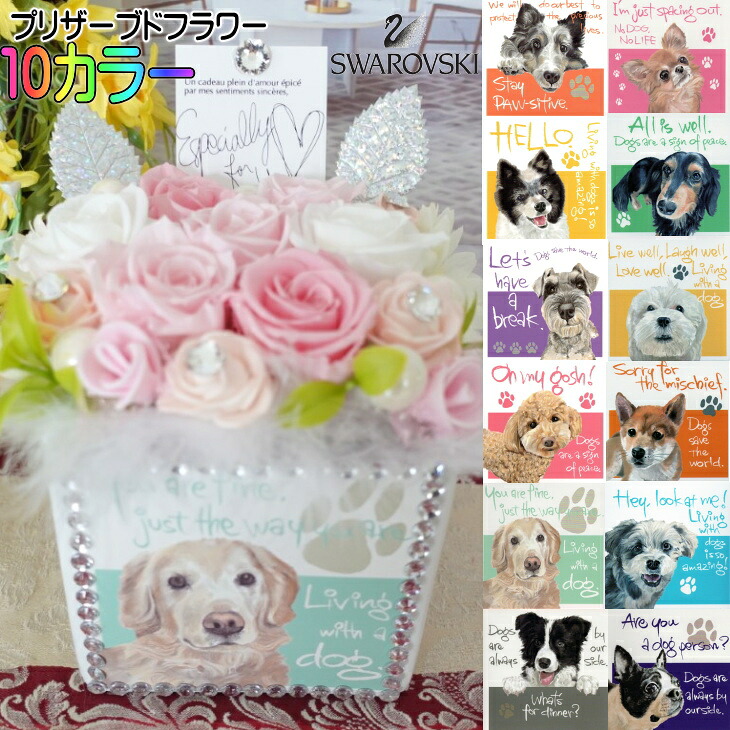 犬 ペット 仏花 仏壇 お供え お悔み フラワーギフト 花ギフト プレゼント 花 プリザーブドフラワー 贈り物 花束 フラワーアレンジメント チワワ トイプードル シュナウザー パグ ビジョンフリーゼ マルチーズ ヨークシャーテリア ボーダーコリー 秋田犬 シェルティ 柴犬 豆柴