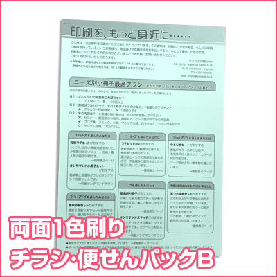 公式の 両面1色刷り チラシ 便せんパック B 800枚 印刷 オリジナル デザイン イラスト 販促 配布 チラシ フライヤー 開店祝い Invitc Com