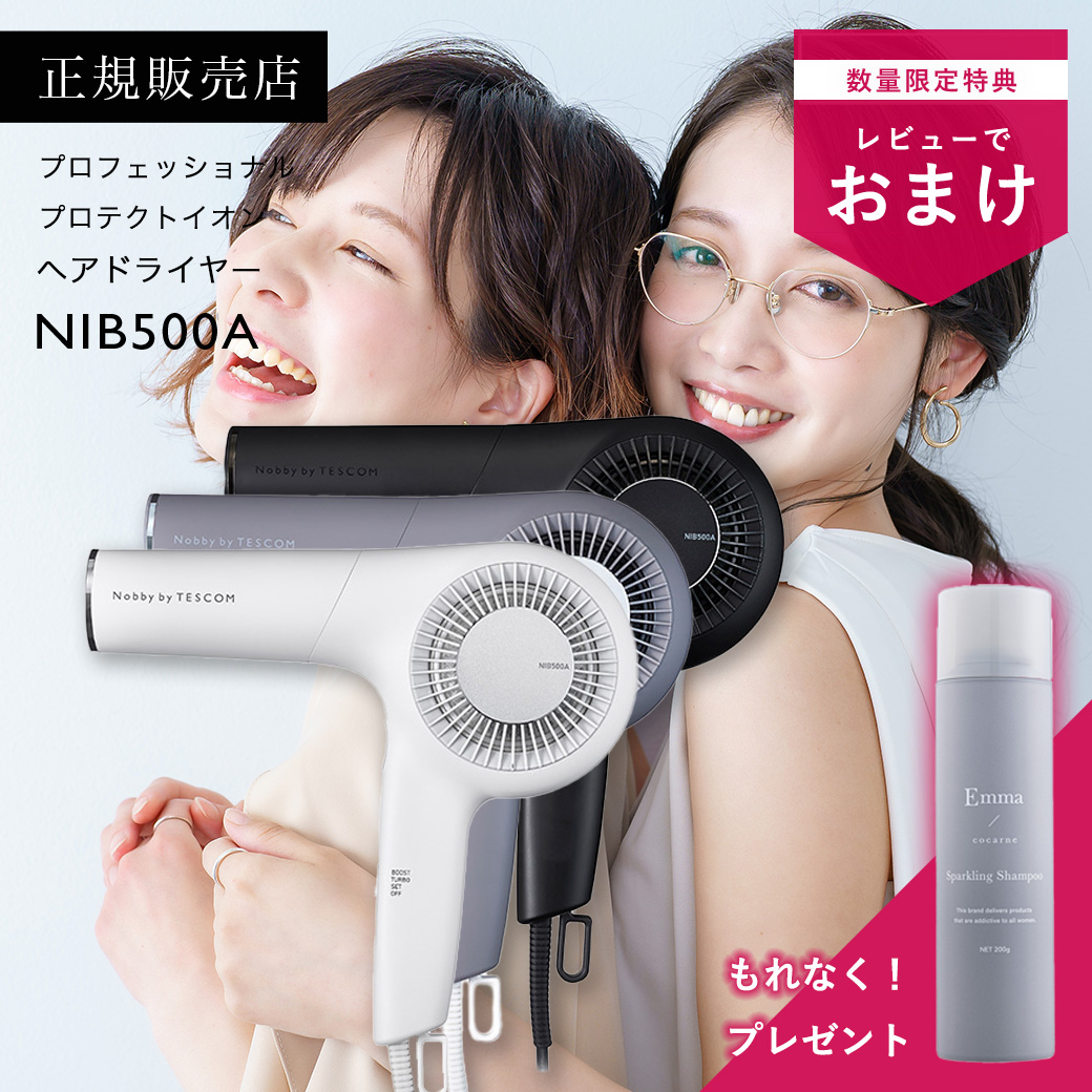 お得セット テスコム プロテクトイオンヘアードライヤー Nobby NIB500A